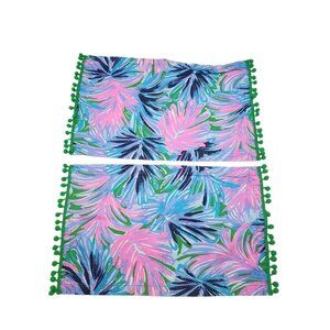 Lilly Pulitzer Set of Two Tea Towels Colorful
